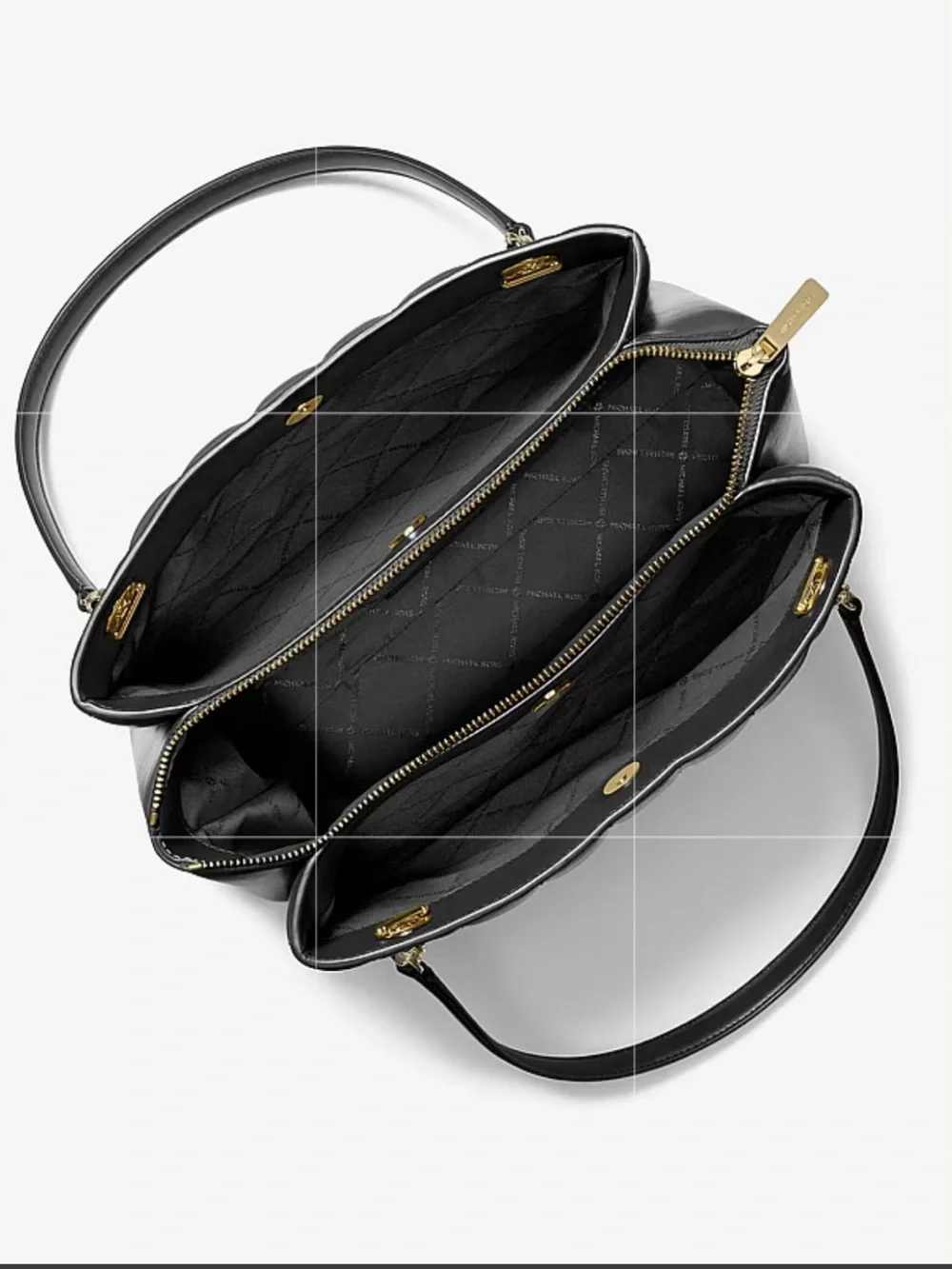 🌟⭐️🌟Michael Kors Quilted Black Leather Shoulder Bag with Gold Chain🌟⭐️🌟 NWT 🌟⭐️🌟